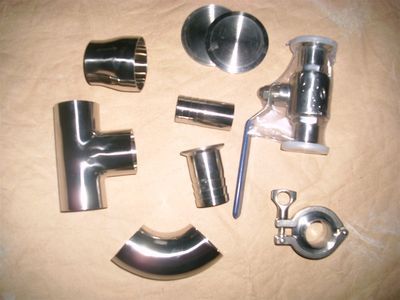 卫生级管件 不锈钢流体配件 304 316卫生级管件_管件栏目